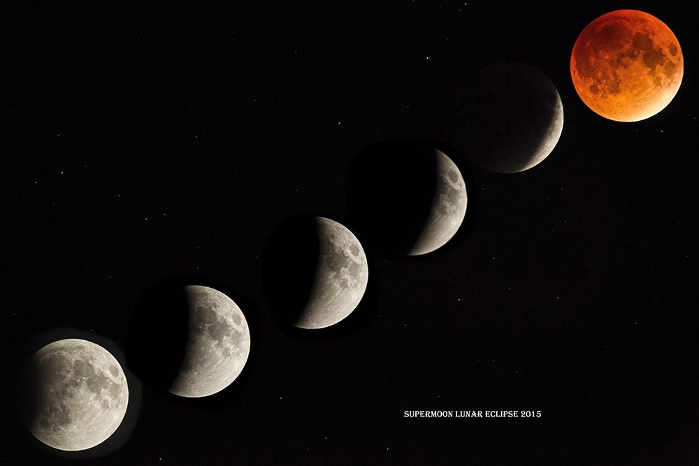 Lunar Eclipse Composite