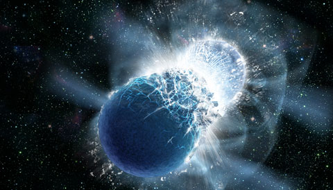 neutron star collision nasa