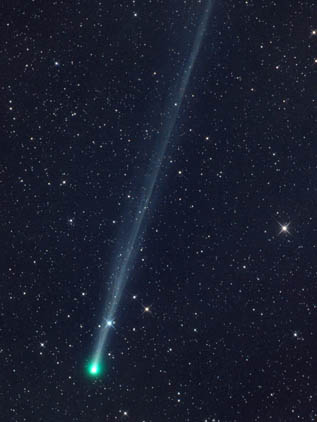 Blue-green Phantom (45P/Honda-Mrkos-Pajdusakova) is one of the visible comets 2017 events to see!
