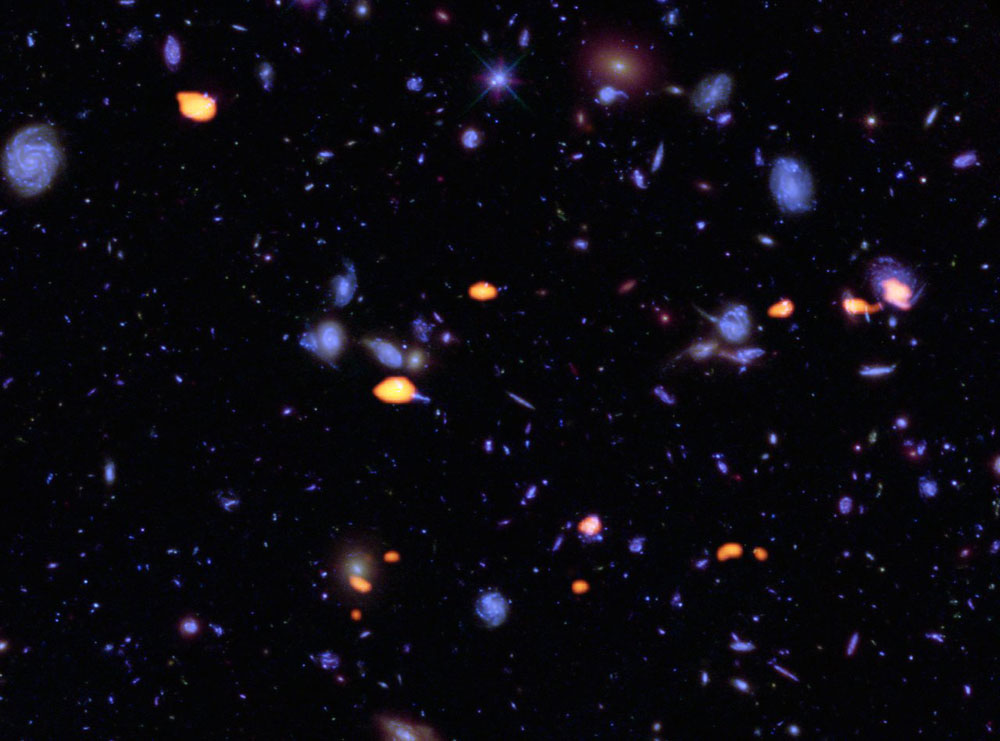 ALMA image of Hubble Ultra Deep Field