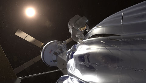 Asteroid redirect mission EVA