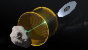 Asteroid retrieval mission, opion A