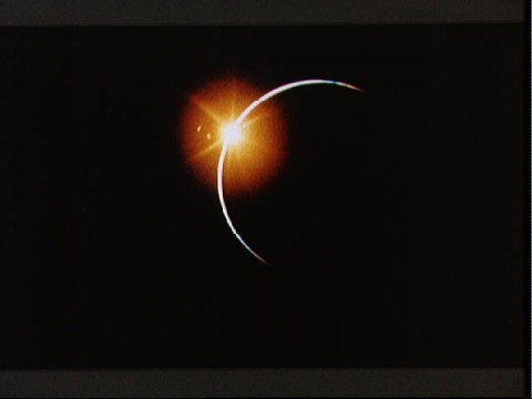 Apollo 12 witnesses solar eclipse