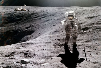 Apollo 16's landing site