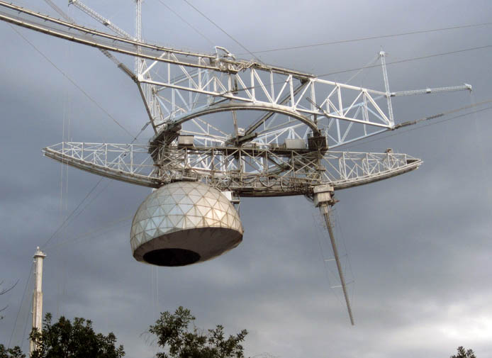 Arecibo antennas in 2009