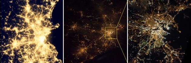 Boston from orbit