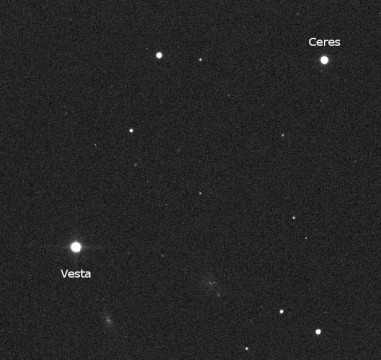 Ceres and Vesta on July 4, 2014