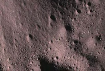 Impace from Indian lunar probe