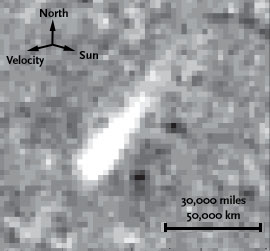 Rosetta's view of P/2010 A2