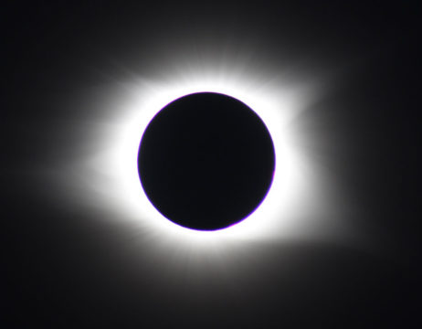 Corona during August 2017 solar eclipse