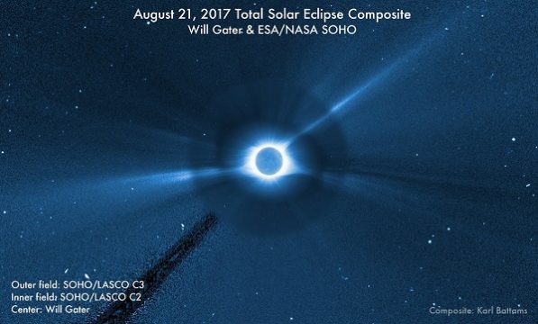solar eclipse SOHO