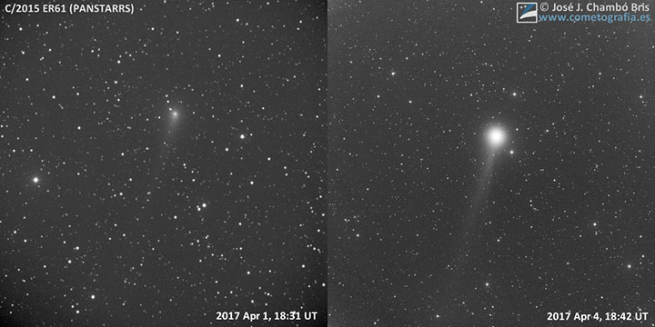 Comet PanSTARRS (C/2015 ER61) José J. Chambó