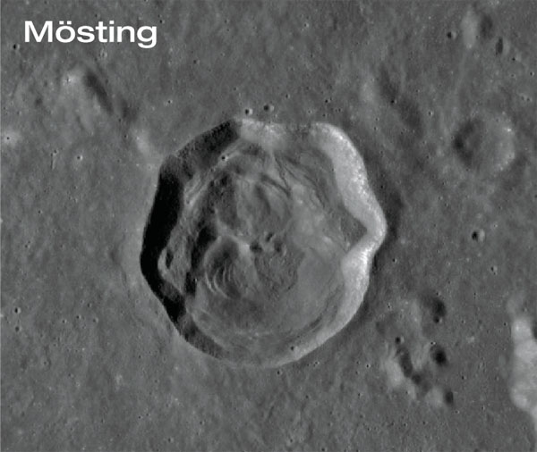 Mösting crater
