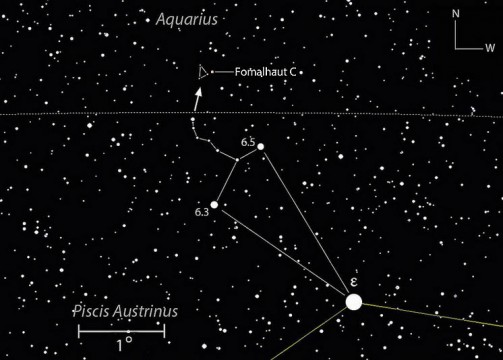 Hop, skip, and a jump takes you to the fringe of Fomalhaut's domain