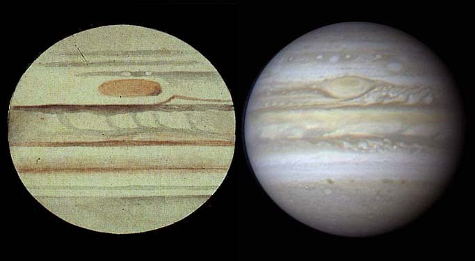 Jupiter's Great Red Spot is shrinking