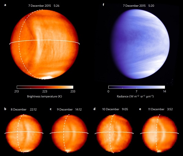 Venus gravity wave