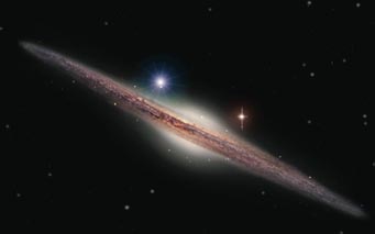 Art of galaxy ESO 243-49 and HLX-1