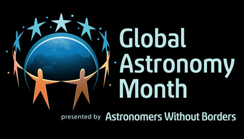 Global Astronomy Month banner
