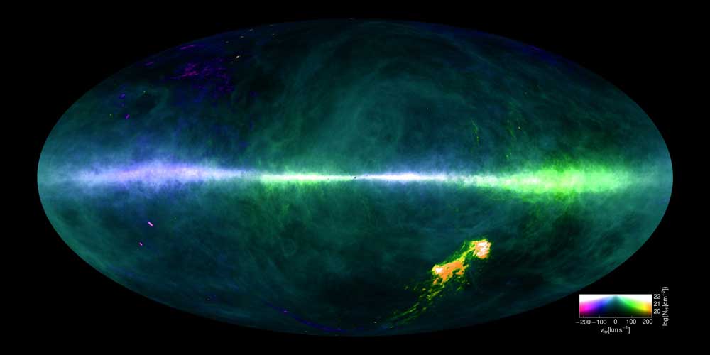 HI4PI maps Milky Way's neutral hydrogen