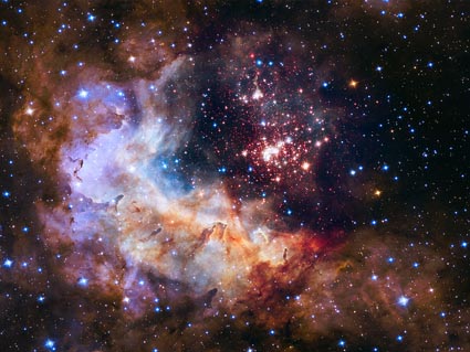 Westerlund 2 as viewed by Hubble's WFC3