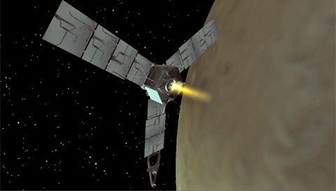 Juno engine burn animation