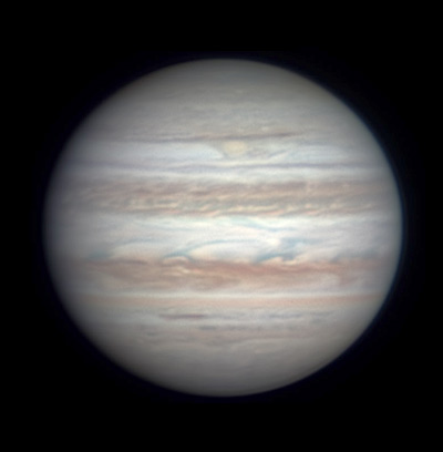 Jupiter on Jan. 3, 2018