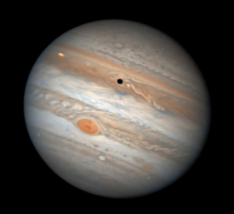 Jupiter on Feb. 23, 2017