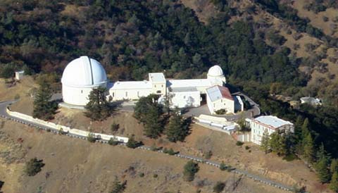 Lick Observatory (aerial view)