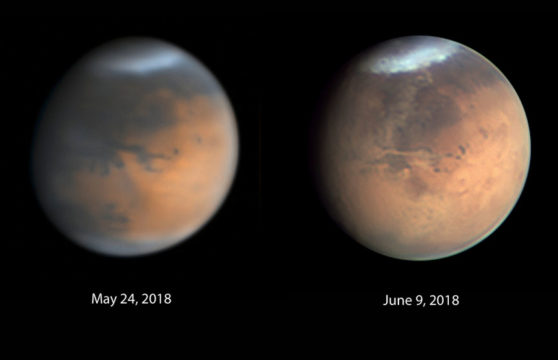 Dusty drama at Mars