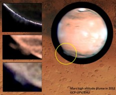 Mysterious Mars plume