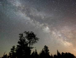 Milky Way night light