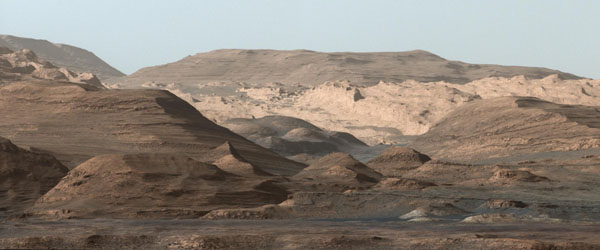 Murray Buttes and Mount Sharp