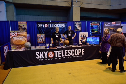 Sky & Telescope booth, NEAF 2017
