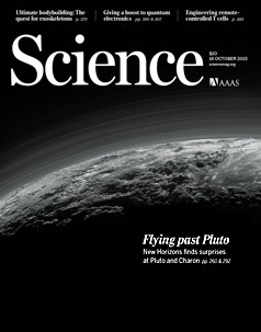 New Horizons Science cover