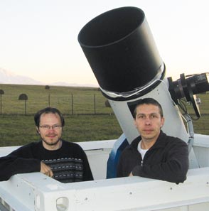 Comet ISON's Artyom Novichonok and Vitali Nevski