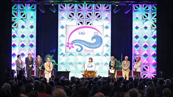 IAU Opening Ceremonies