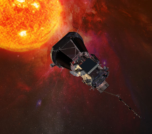 Parker Solar Probe near Sun