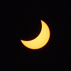April's partial solar eclipse from Albany, Australia