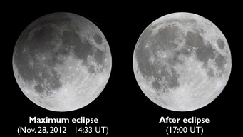 November 2012's penumbral lunar eclipse