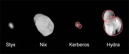 Are Pluto's small moons mergers?