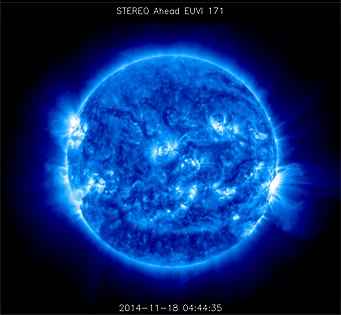 Stereo A image of the Sun