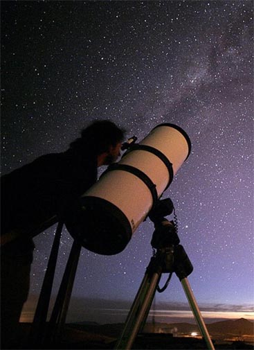 Stargazing at Mamalluca Observatory