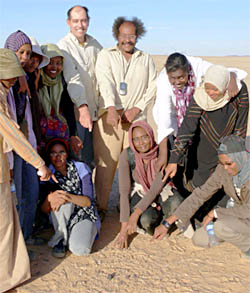 Finding a meteorite in Sudan