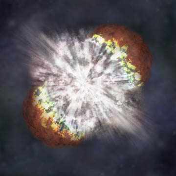 Supernova art