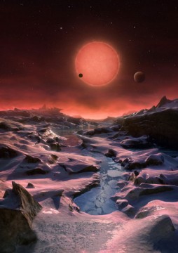 TRAPPIST-1d artist's illustration