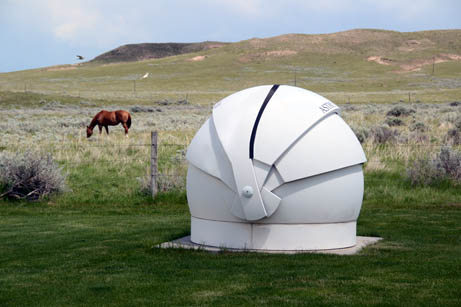 Telescope at Glendo School
