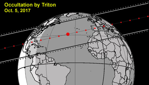 Triton occultation map 