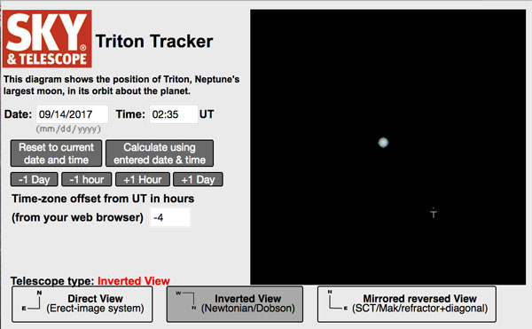 Track Triton with this interactive observing tool
