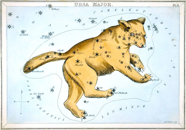 Ursa Major from Urania's Mirror