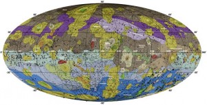 Geologic map of asteroid 4 Vesta
